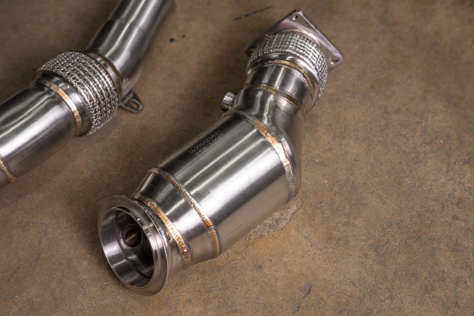 Valvetronic Designs - Stainless High-Flow Catted Downpipes (400 Cell) - BMW F8X M2/M3/M4