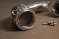 Valvetronic Designs - Stainless High-Flow Catted Downpipes (400 Cell) - BMW F8X M2/M3/M4