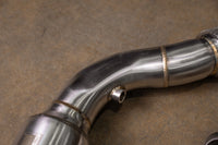 Valvetronic Designs - Stainless High-Flow Catted Downpipes (400 Cell) - BMW F8X M2/M3/M4