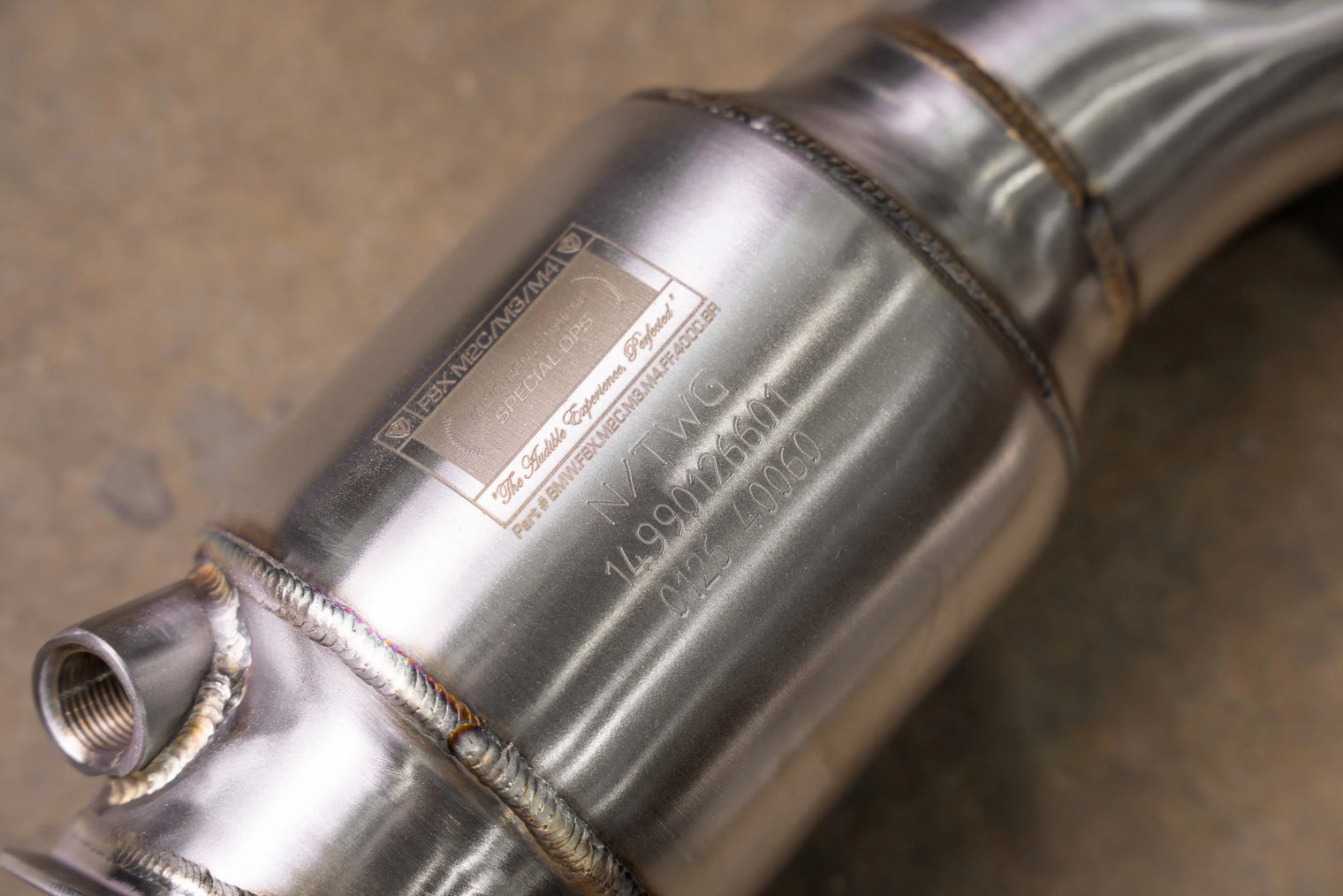 Valvetronic Designs - Stainless High-Flow Catted Downpipes (400 Cell) - BMW F8X M2/M3/M4