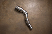 Valvetronic Designs - Stainless High-Flow Catted Downpipes (400 Cell) - BMW F8X M2/M3/M4