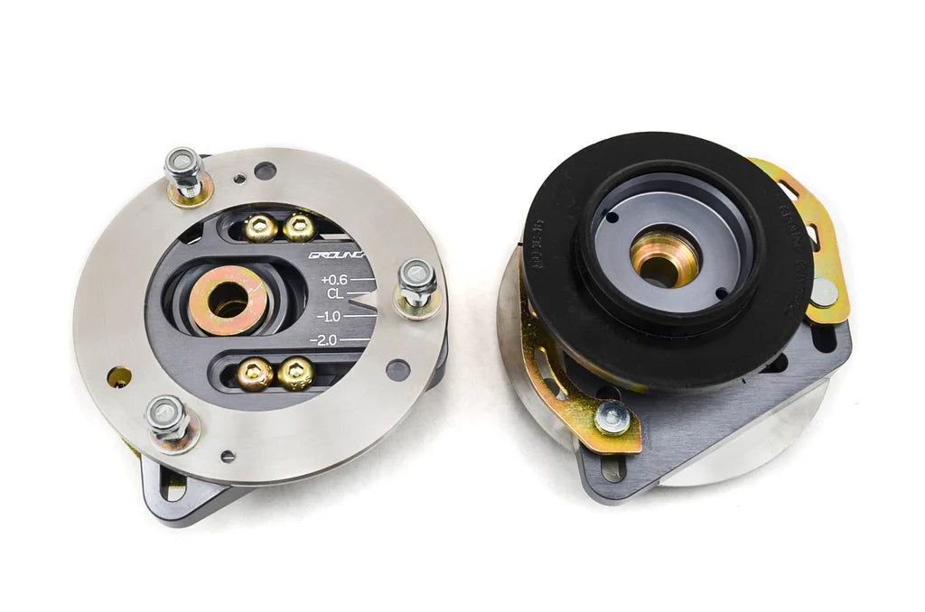 Ground Control - Hybrid Camber/Caster Plates - BMW E36/7 M3/Z3M