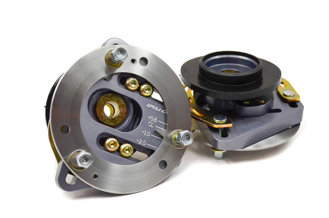 Ground Control - Hybrid Camber/Caster Plates - BMW E36/7 M3/Z3M