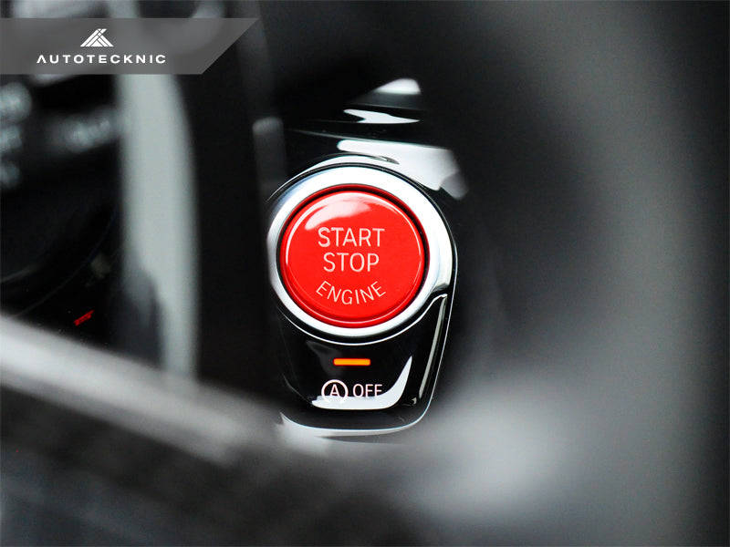 AutoTecknic Bright Red Start Stop Button - A90 Supra 2020-Up