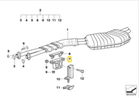 Powerflex - Exhaust Mounting Bushing/Bracket - BMW E36 M3
