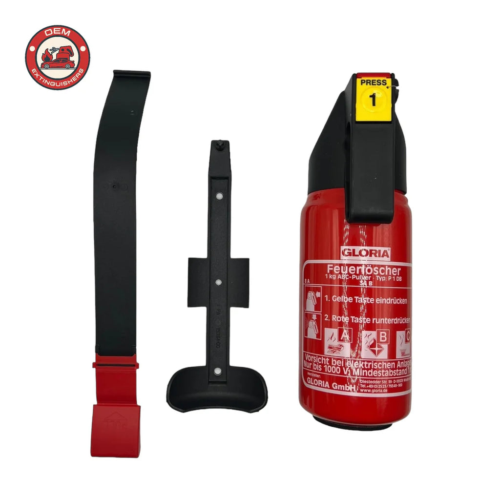 OEMExtinguishers - Gloria OEM Bare Branded Fire Extinguisher - 1Kg