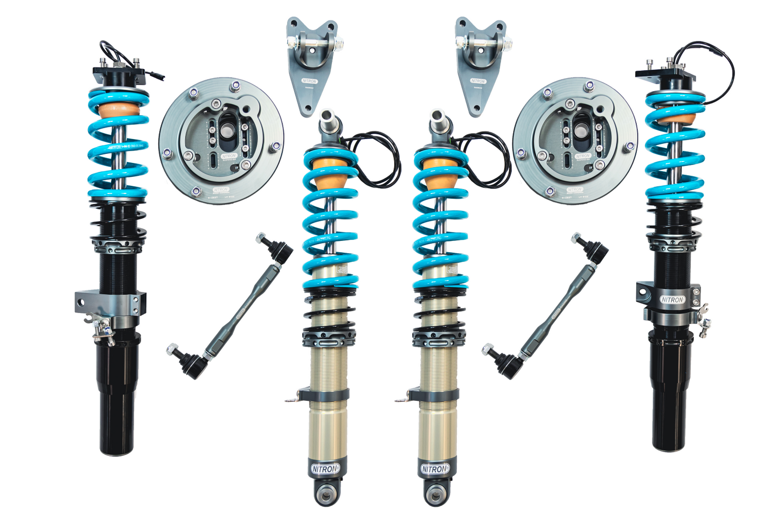 Nitron - elec-TRON R1 2-Way Coilover Suspension Kit - BMW F87 M2 Competition/CS