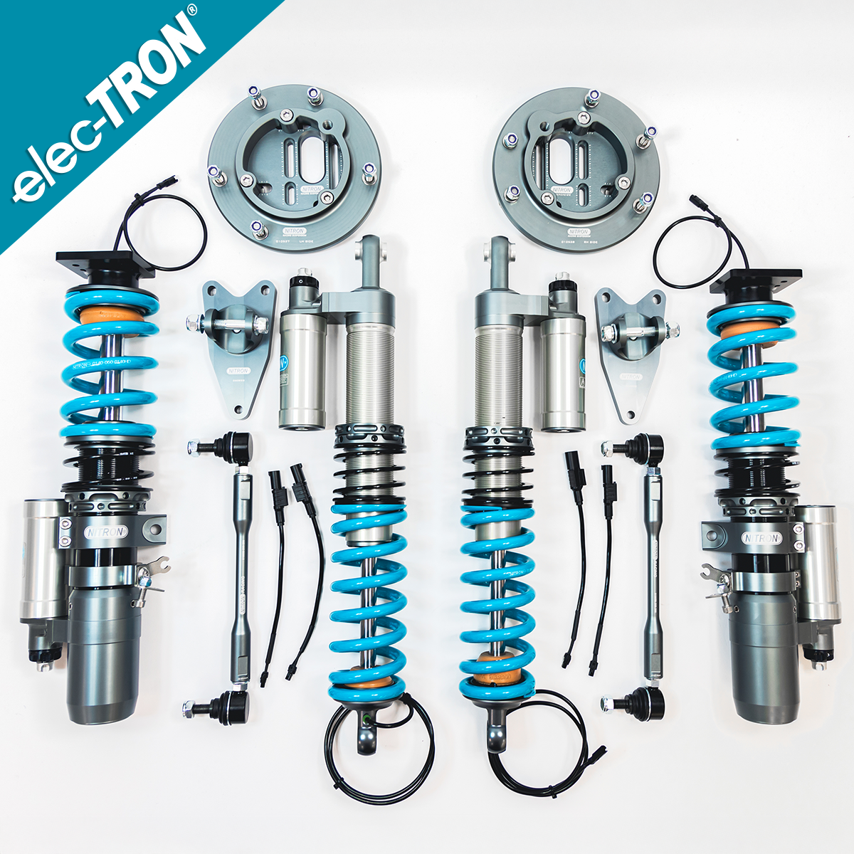 Nitron - elec-TRON R3 3-Way Coilover Suspension Kit - BMW F87 M2 Competition/CS