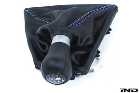 IND F8X M3 / M4 Tri-Color Leather Shift Boot Set - Cross Stitch