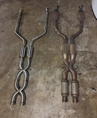 IRL - Stainless Double X-Pipe - BMW E9X M3