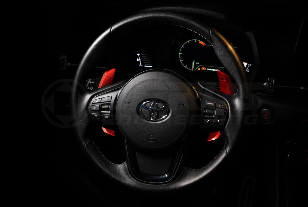 Verus Engineering - Billet Aluminum Replacement Paddle Shifter Kit - Toyota A90 Supra