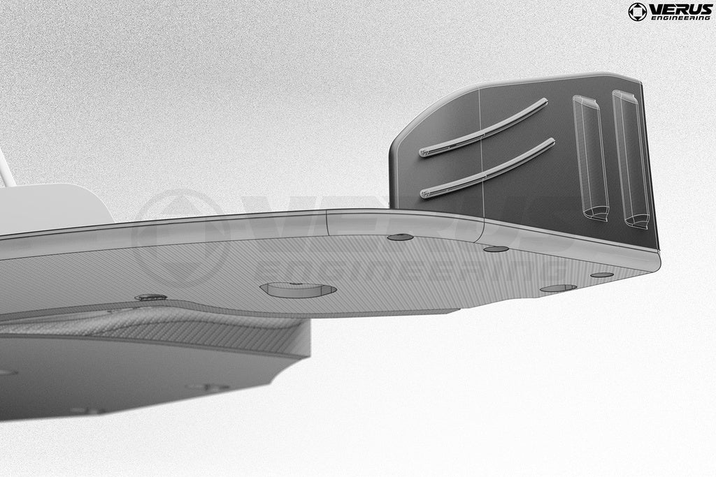 Verus Engineering - Front Splitter Endplates - BMW E92 M3