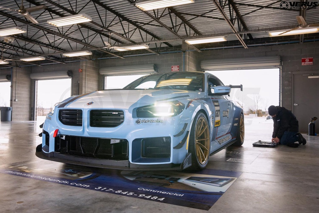Verus Engineering - Front Splitter Endplates - BMW G87 M2