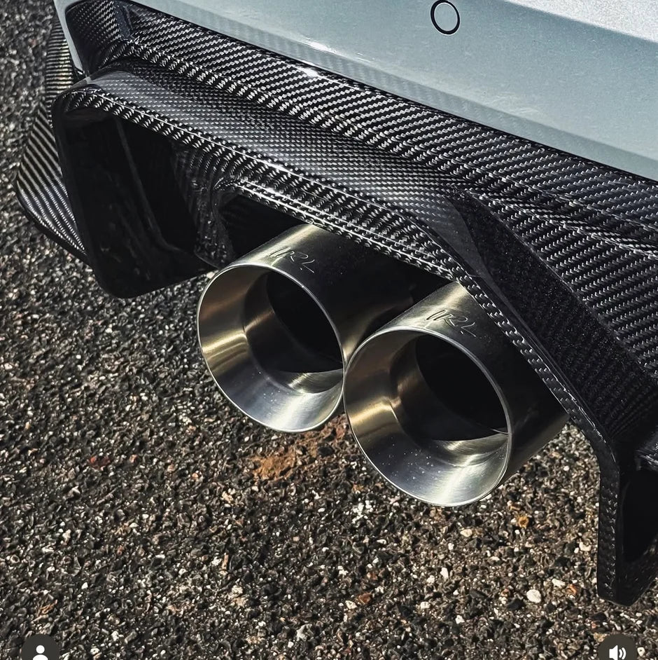IRL - 4.5" OEM Exhaust Tip Set  - BMW G8X M2/M3/M4