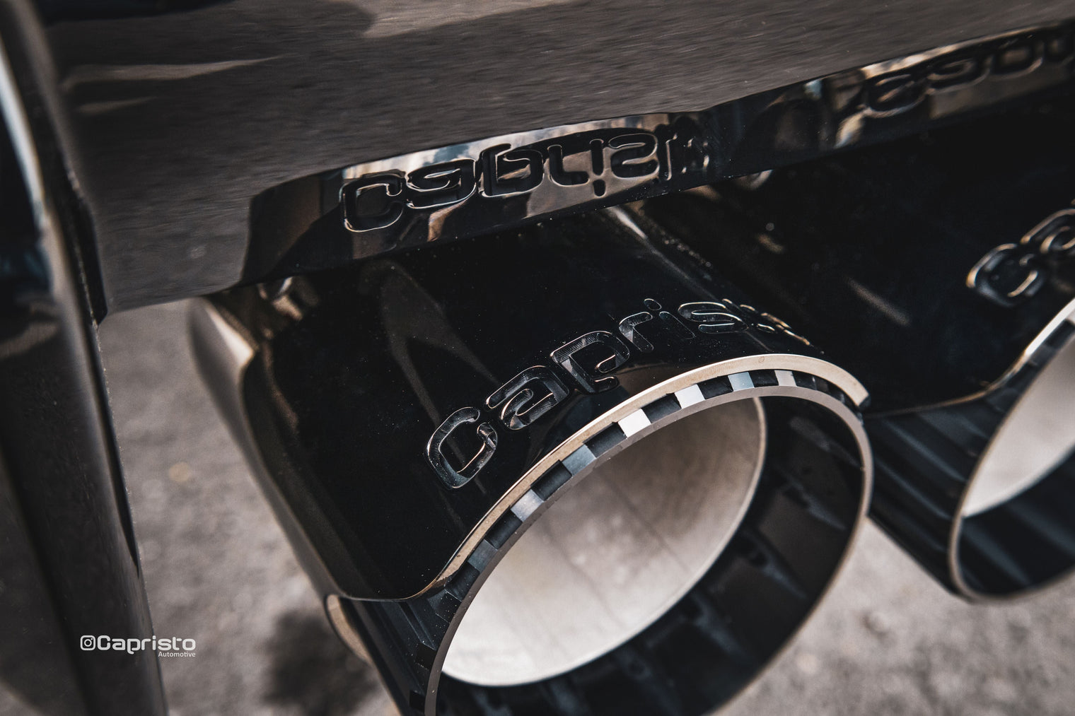 Capristo - Valved Full Exhaust w/ 200cpsi Sports Cats & Wicrom Tips - BMW G8X M3/M4