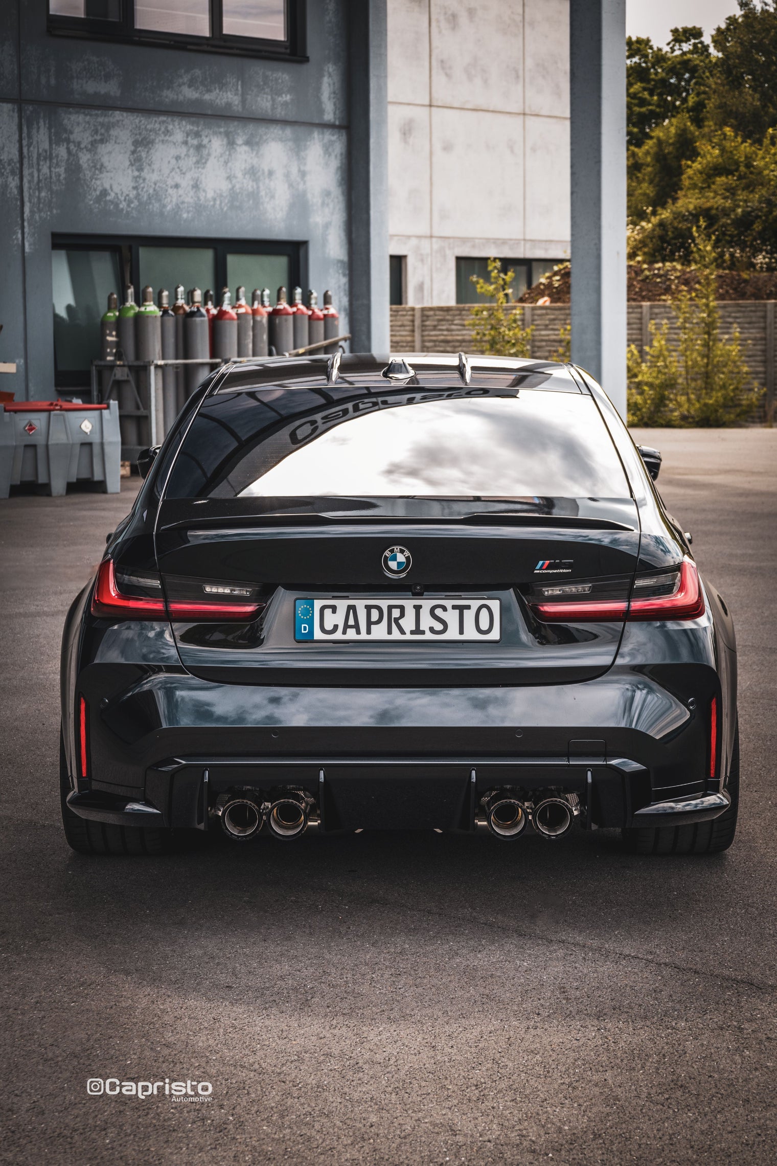 Capristo - Valved Full Exhaust w/ 200cpsi Sports Cats & Wicrom Tips - BMW G8X M3/M4