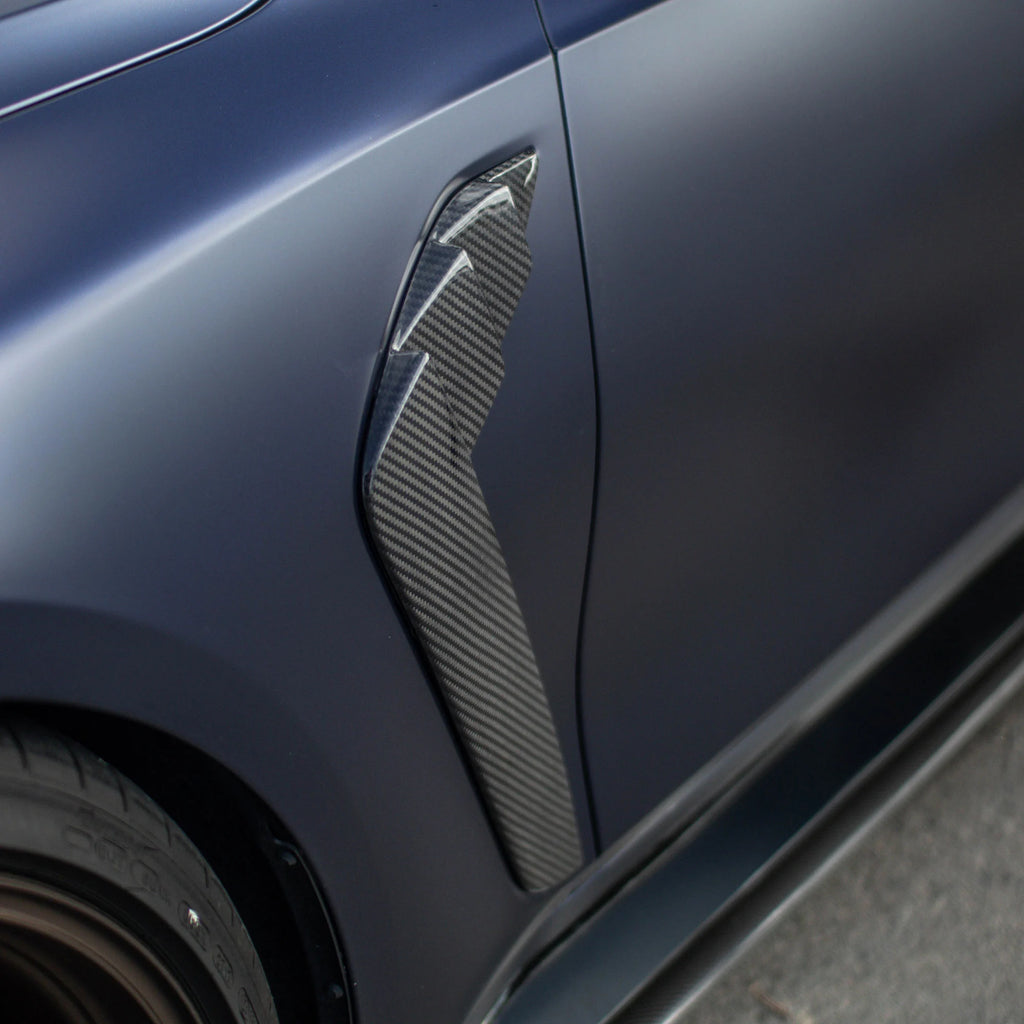 Suvneer Motorsports - Carbon Fiber Fender Vents - BMW G80 M3