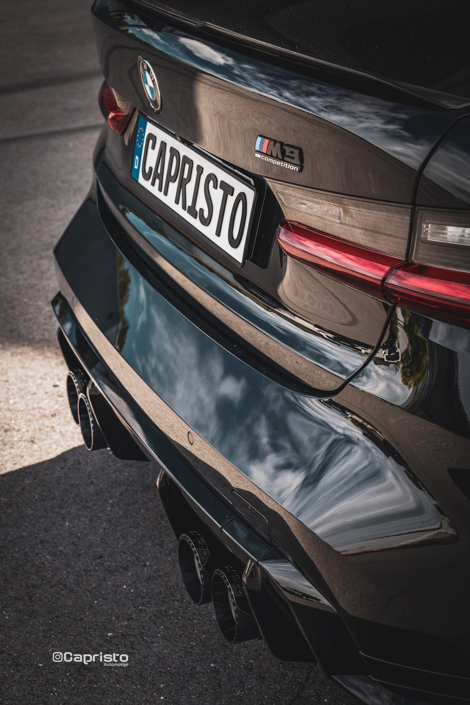 Capristo - Valved Full Exhaust w/ 200cpsi Sports Cats & Wicrom Tips - BMW G8X M3/M4