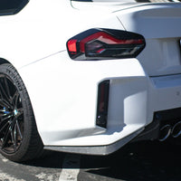 Suvneer Motorsports - Carbon Rear Bumper Splitters - BMW G87 M2