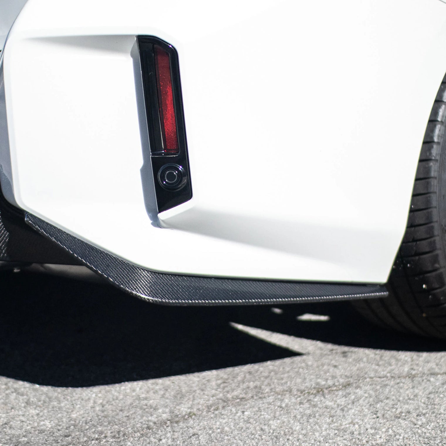 Suvneer Motorsports - Carbon Rear Bumper Splitters - BMW G87 M2