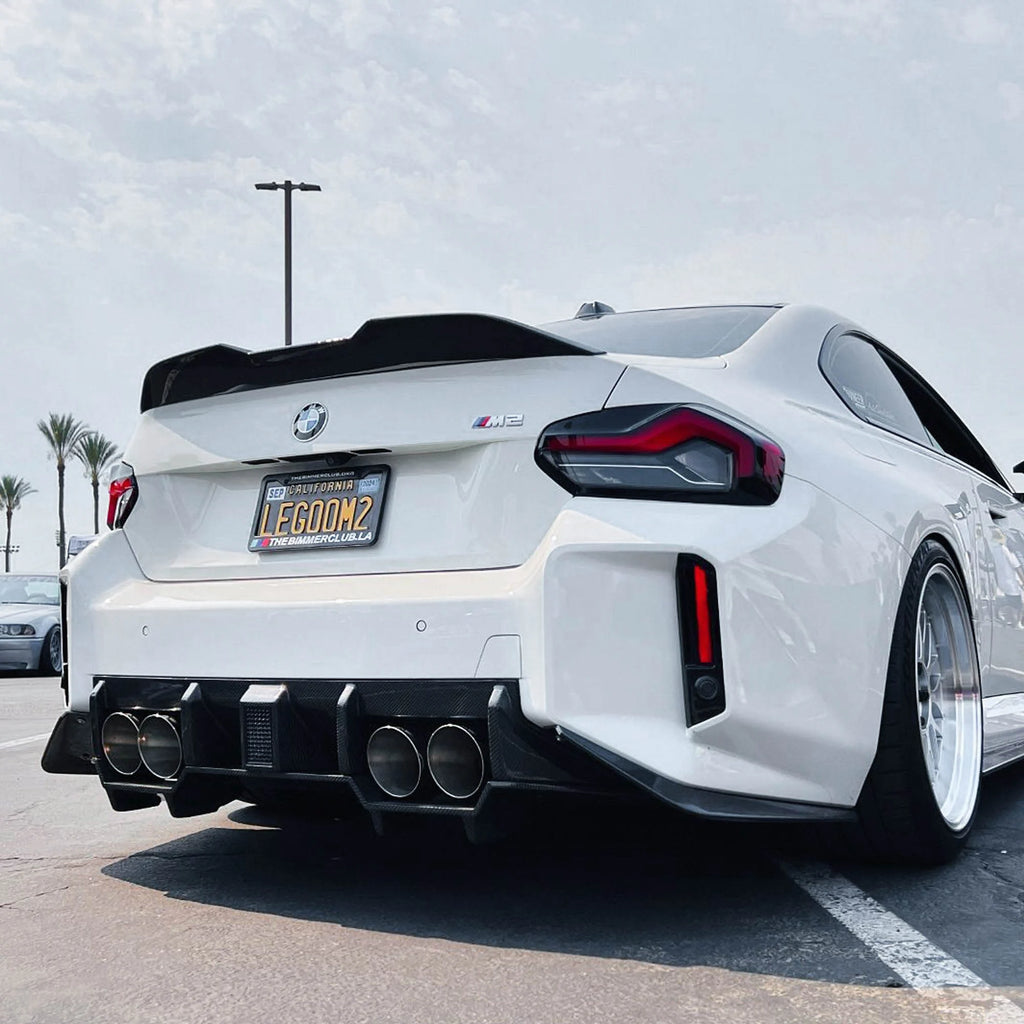 Suvneer Motorsports - Carbon Fiber Rear Diffuser Undertray - BMW G87 M2