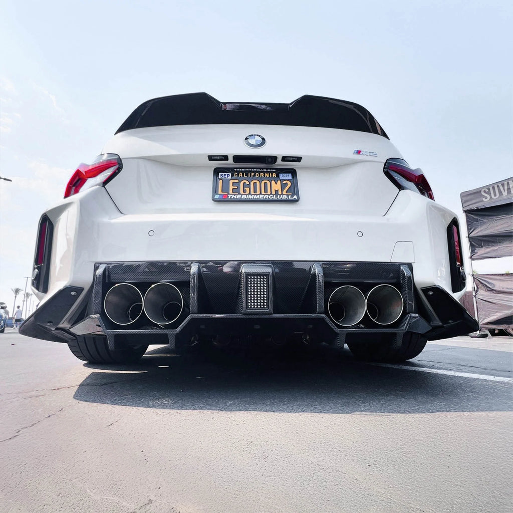 Suvneer Motorsports - Carbon Fiber Rear Diffuser Undertray - BMW G87 M2