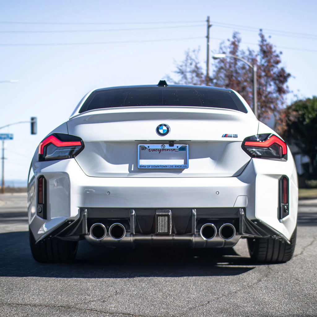 Suvneer Motorsports - Carbon Fiber Rear Diffuser Undertray - BMW G87 M2