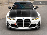 Autotecknic - GT4 Dry Carbon Bumper Canard Set - BMW G8X M3/M4