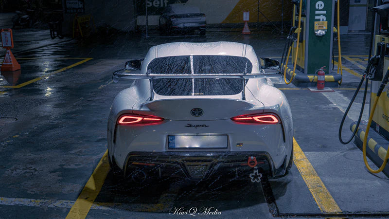ADRO - Premium Prepreg AT-R2 Carbon Fiber Swan Neck Wing (95T) - Toyota GR Supra