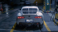 ADRO - Premium Prepreg AT-R2 Carbon Fiber Swan Neck Wing (95T) - Toyota GR Supra