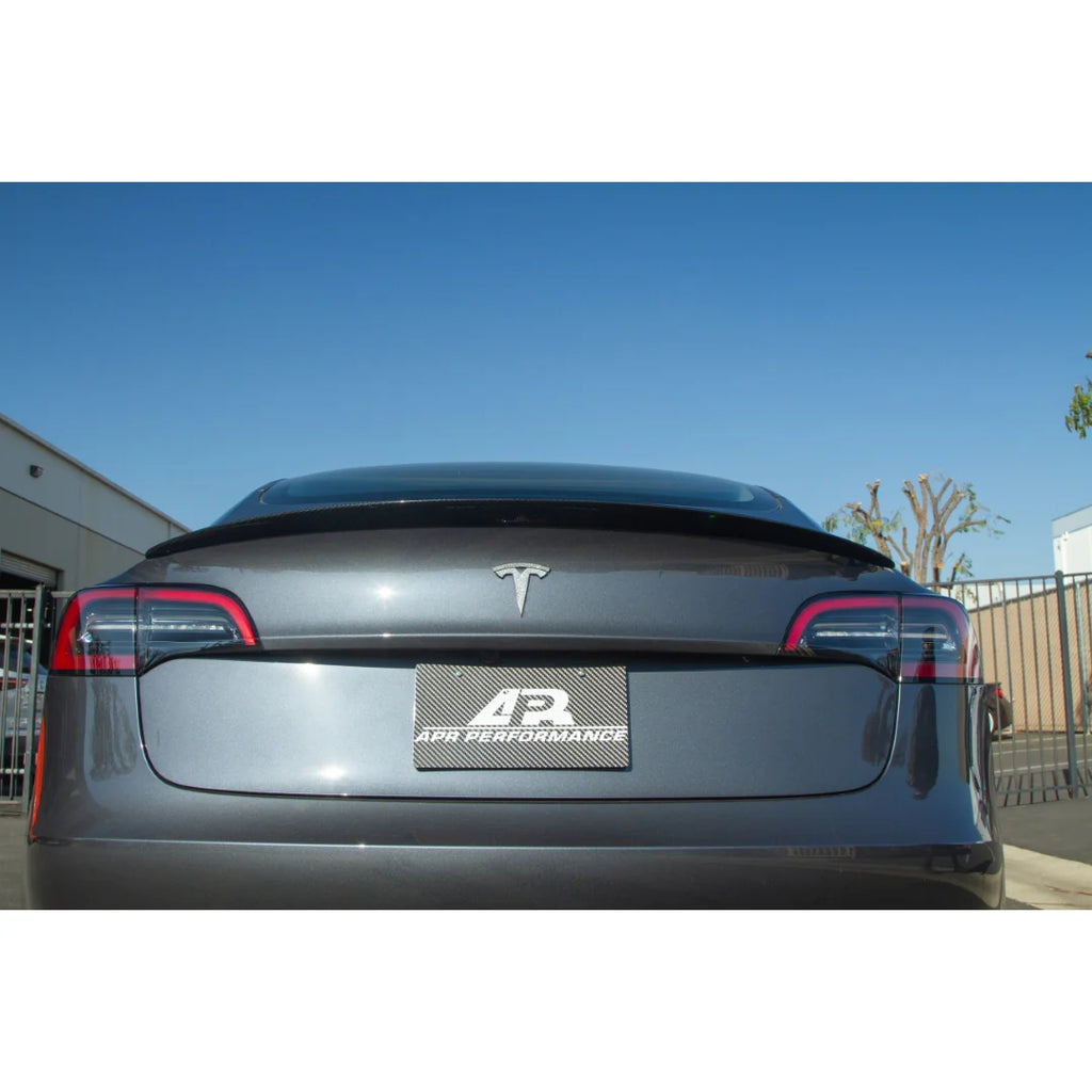 APR Performance - Carbon Fiber Rear Spoiler - Tesla Model 3