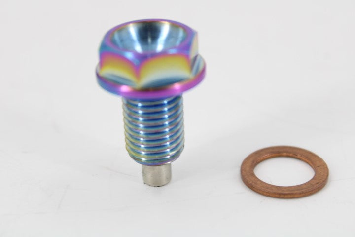 VTT - Burnt Titanium Magnetic Oil Drain Plugs - M12x1.5