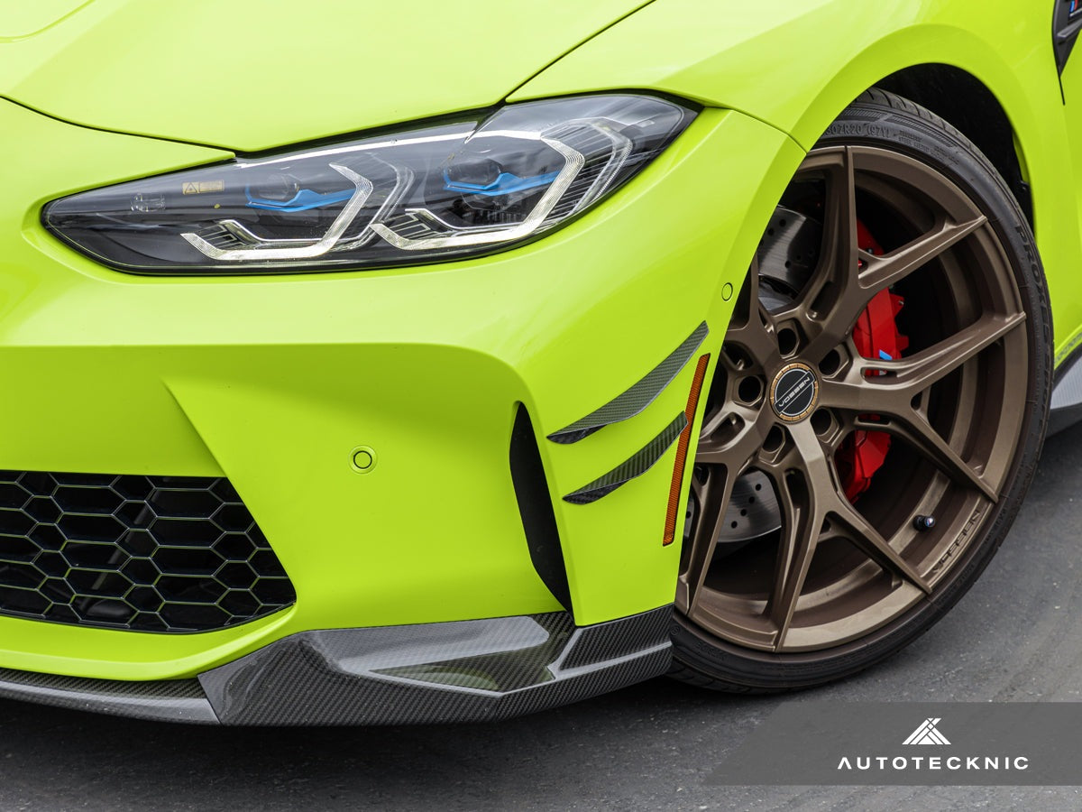 AutoTecknic - Dry Carbon Canard Set - BMW G8X M3/M4