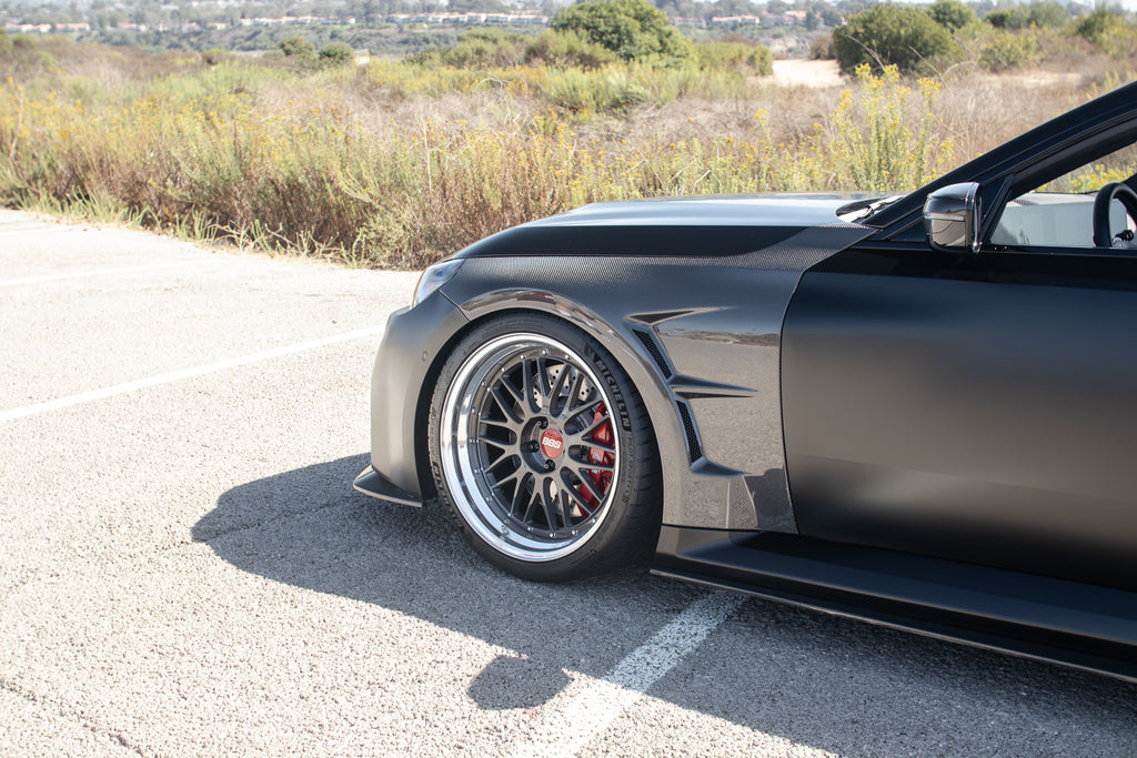 Suvneer Motorsports - Carbon Fiber Front Fenders - BMW G87 M2