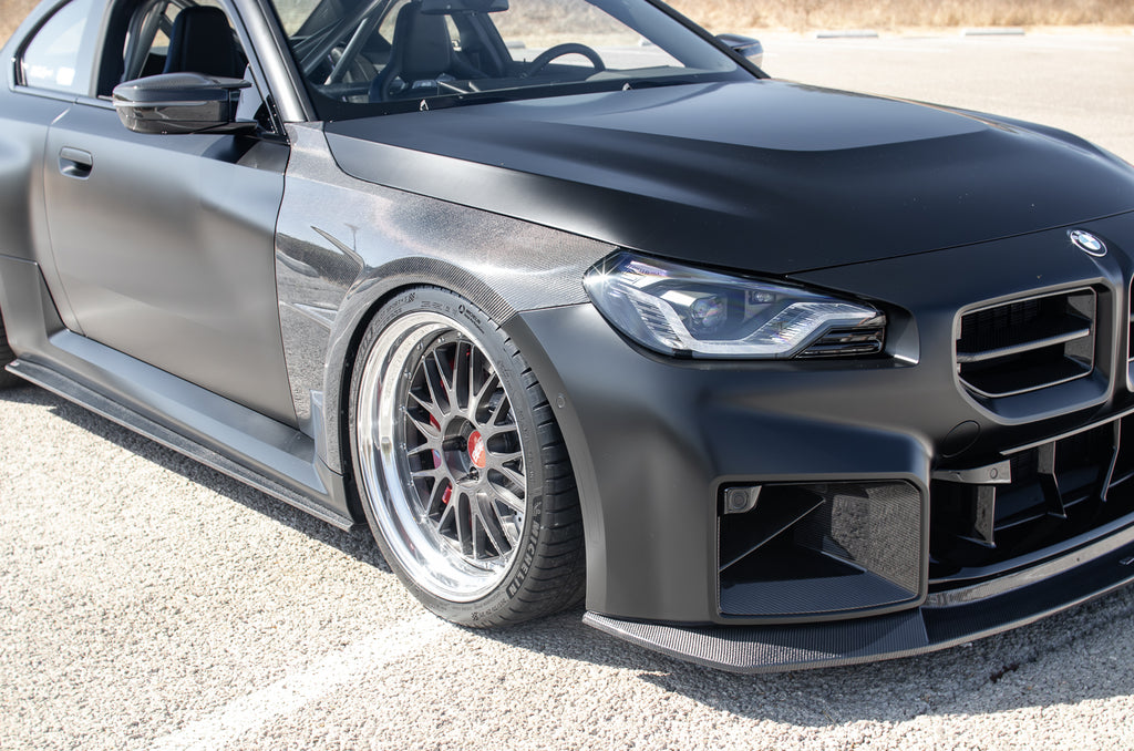 Suvneer Motorsports - Carbon Fiber Front Fenders - BMW G87 M2