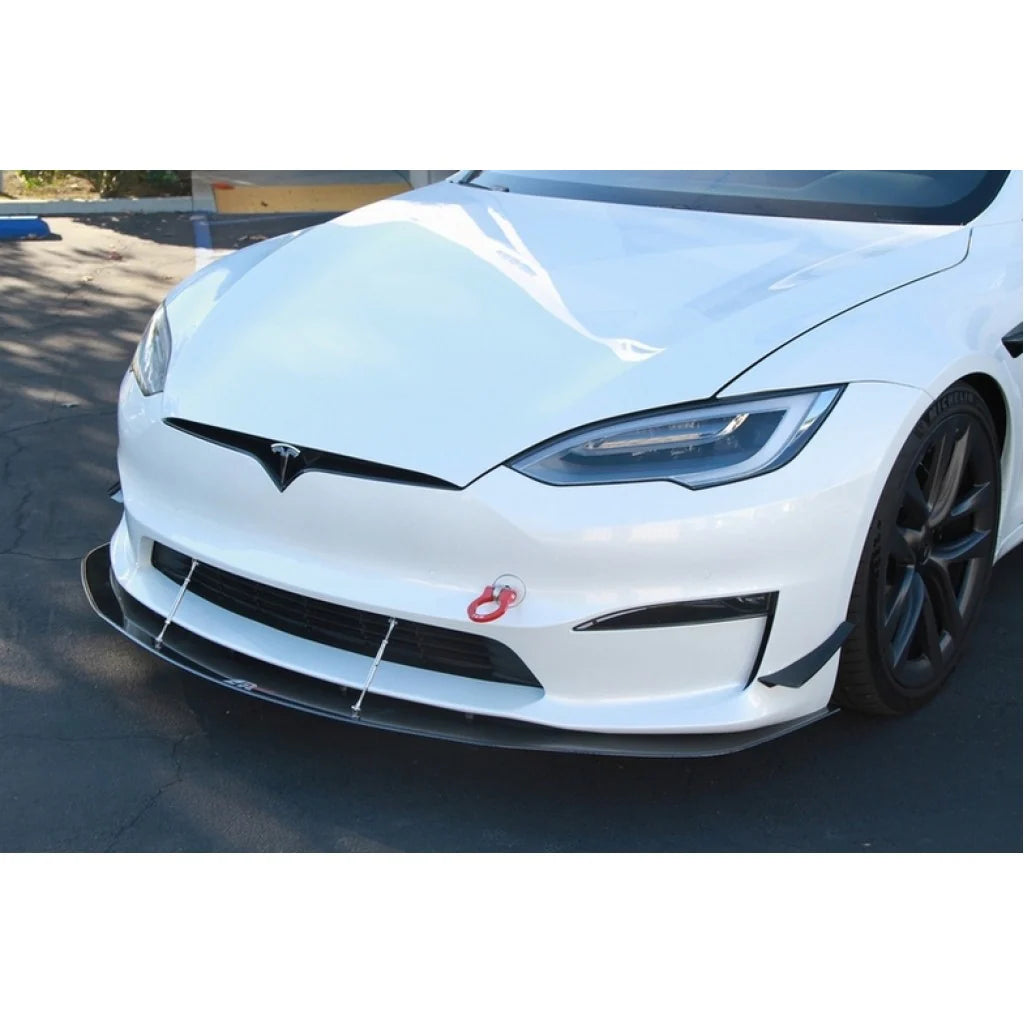 APR Performance - Front Wind Splitter - Tesla Model S Plaid