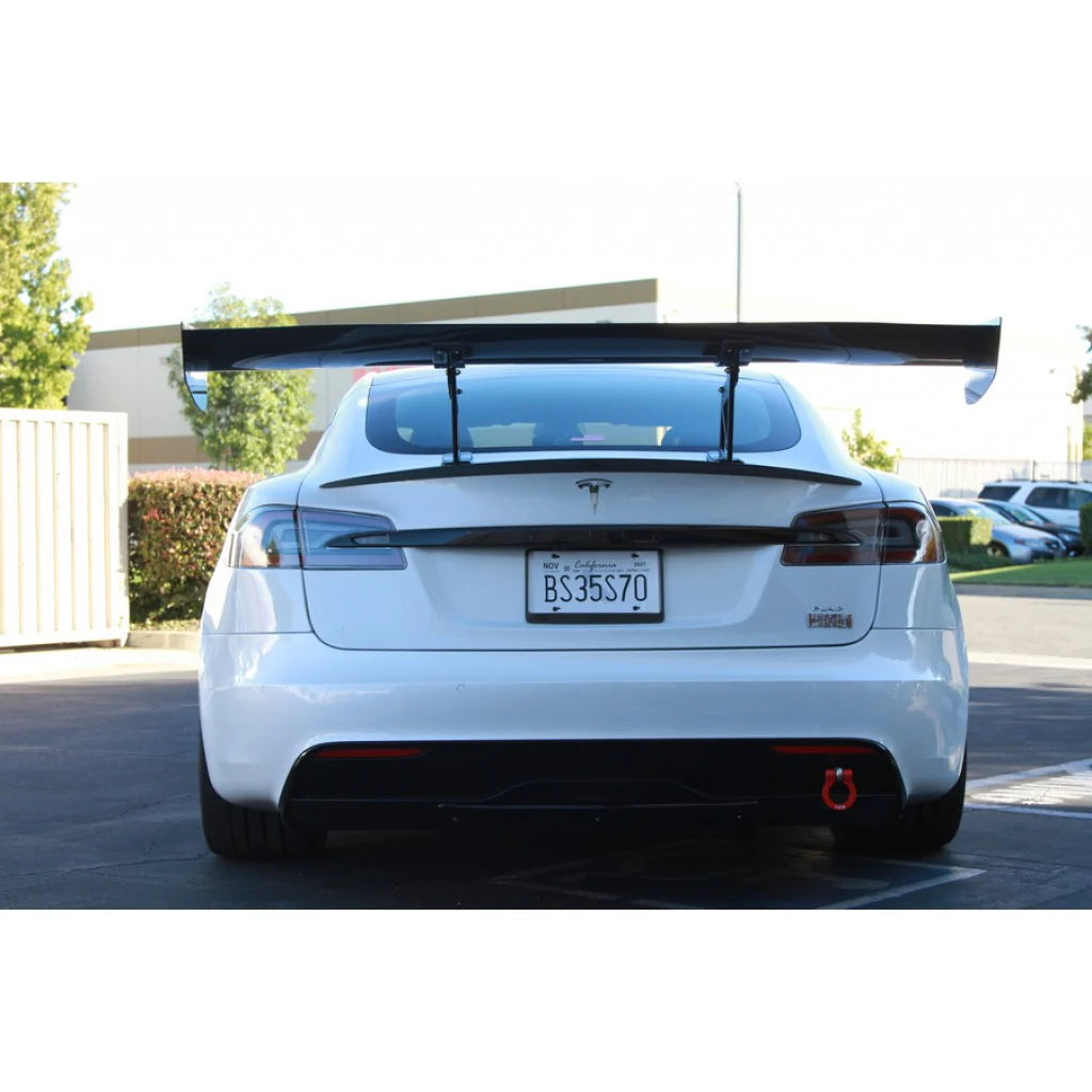 APR Performance - GTC-500 Adjustable Carbon Fiber Wing - Tesla Model S Plaid