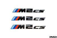 IND F87 M2 CS Painted Trunk Emblem