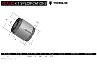 Whiteline - Radius Arm Lower Bushings - Tesla Model 3/Model Y