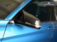 AutoTecknic Replacement Version II M-Inspired Dry Carbon Mirror Covers - F87 M2 | F22 2-Series | F30 3-Series | F32/ F36 4-Series