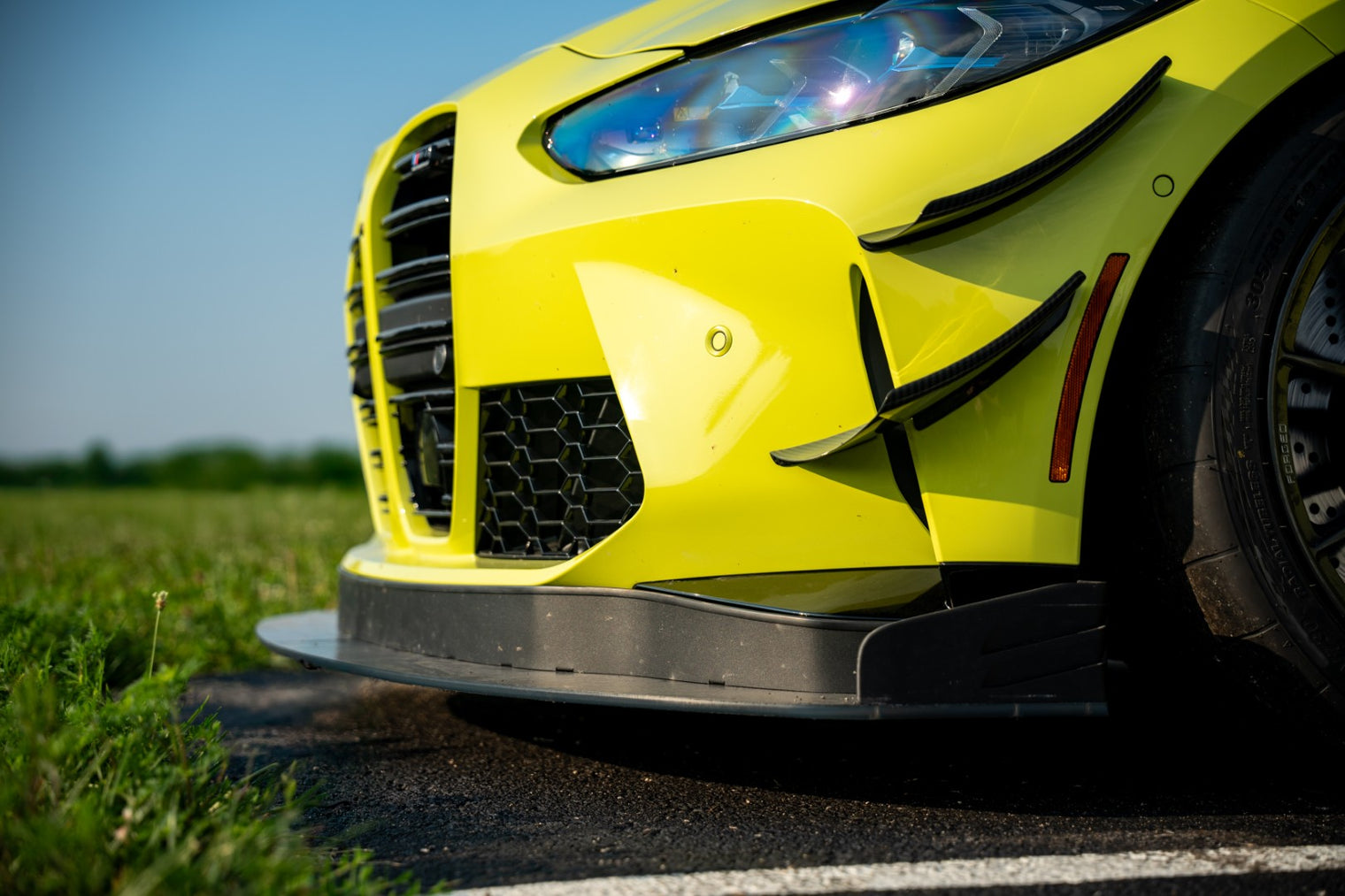 Verus Engineering - Front Splitter Endplates - BMW G8X M3/M4
