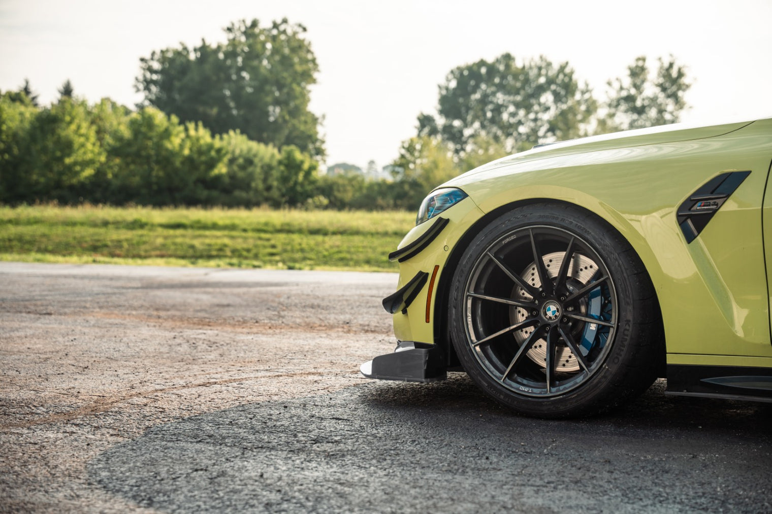 Verus Engineering - Front Splitter Endplates - BMW G8X M3/M4