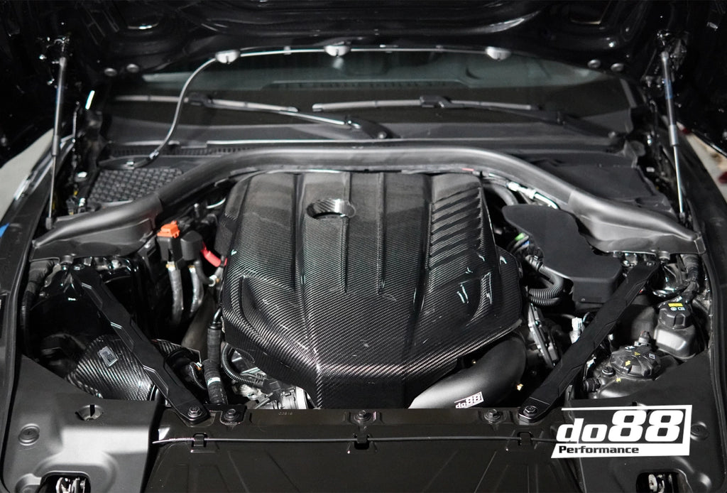 do88 Performance - Carbon Fiber Engine Cover - Toyota A90 Supra