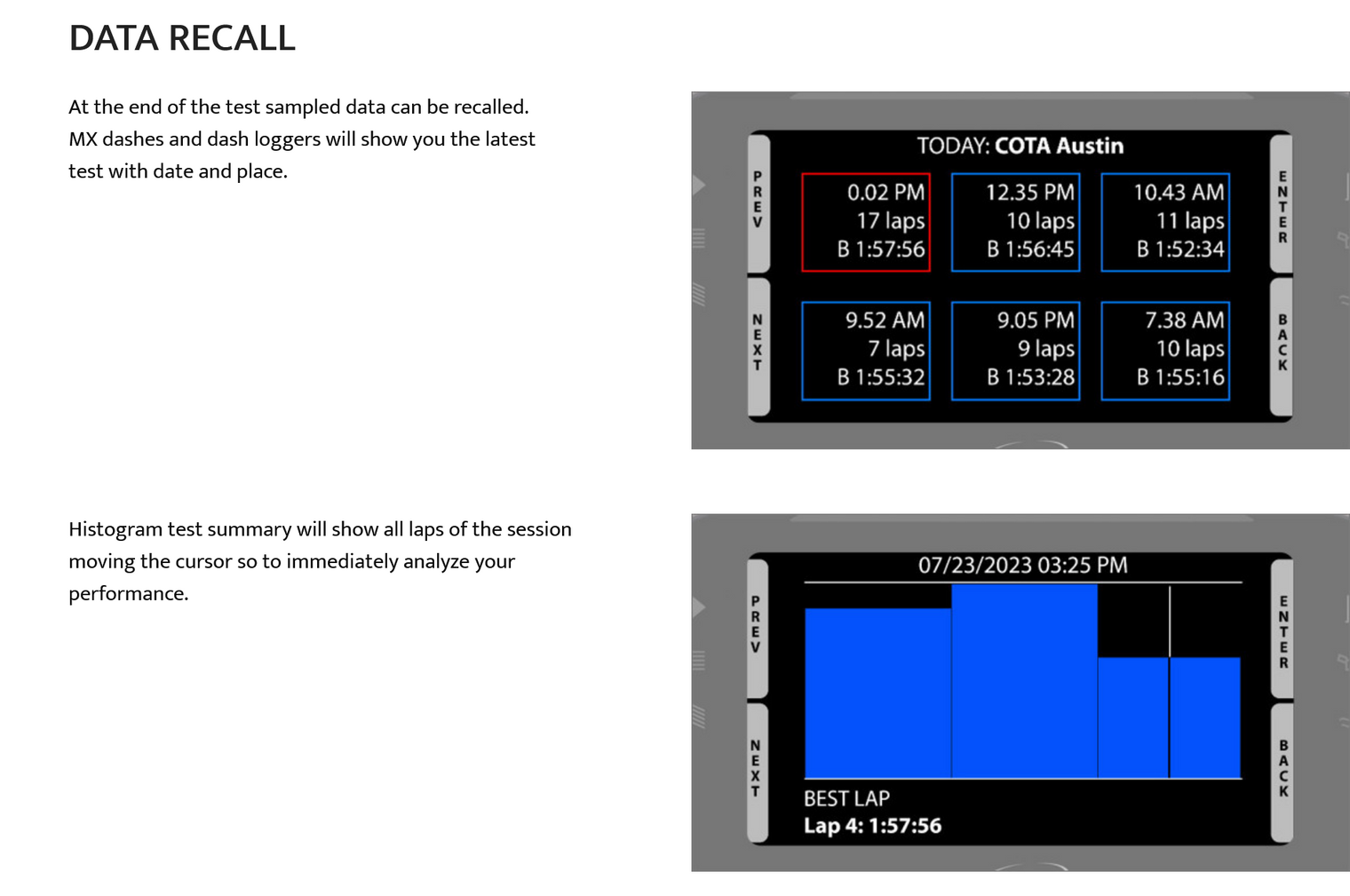 AIM - MXT 1.3 TFT Dash Logger (10.0")