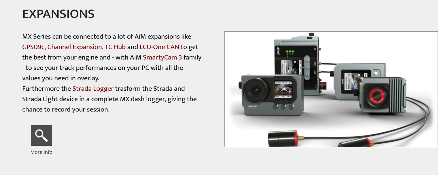 AIM - MXT 1.3 TFT Dash Logger (10.0")