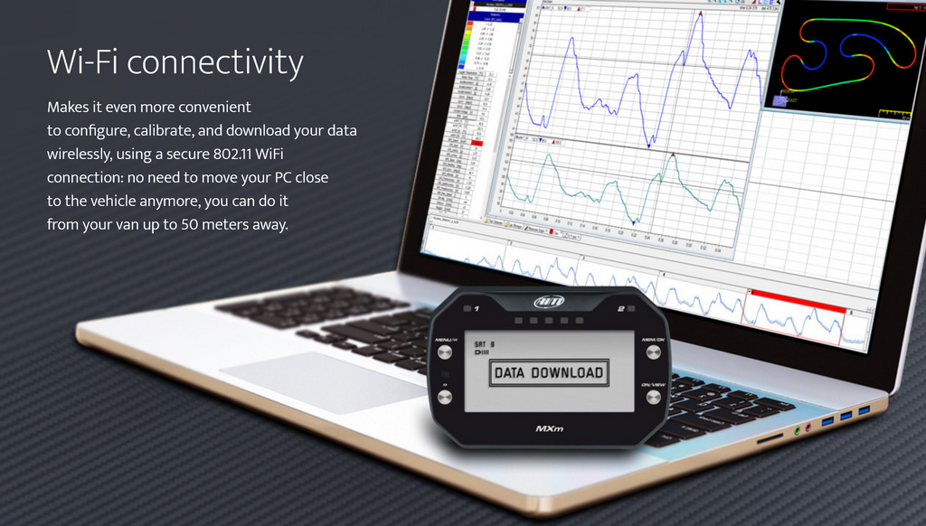 AIM - MXm LCD Compact Dash Logger