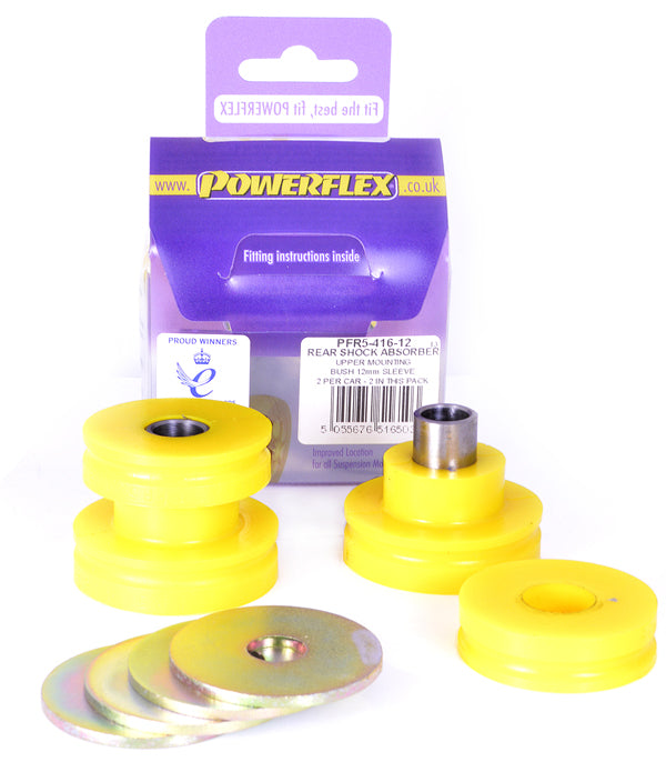 Powerflex - Rear Shock Mounts - BMW E82 1M Coupe