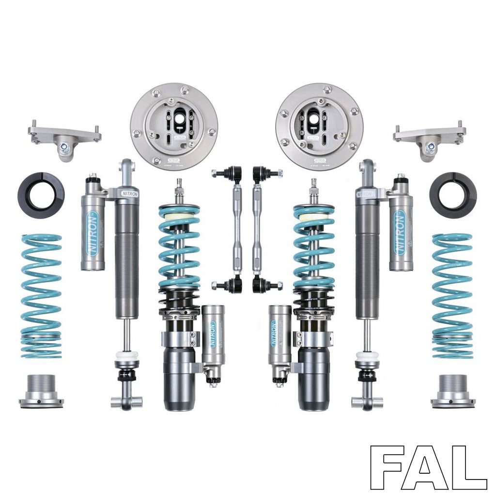 Nitron - NTR R3 3-Way Coilover Suspension Kit with Front Axle Lift (FAL) - BMW F87 M2