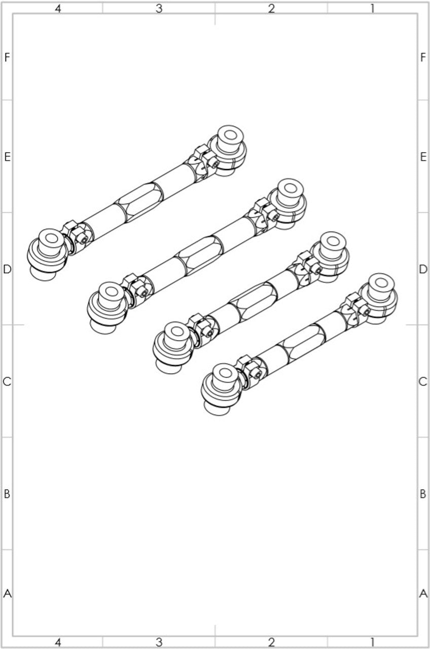SPL Parts - Rear Upper Arm Links - BMW E9X M3