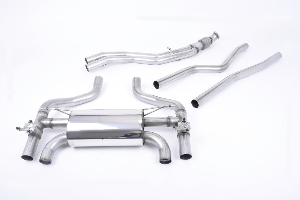 Milltek -  Hollowtek Twin Valved Catback Exhaust System - BMW F87 M2